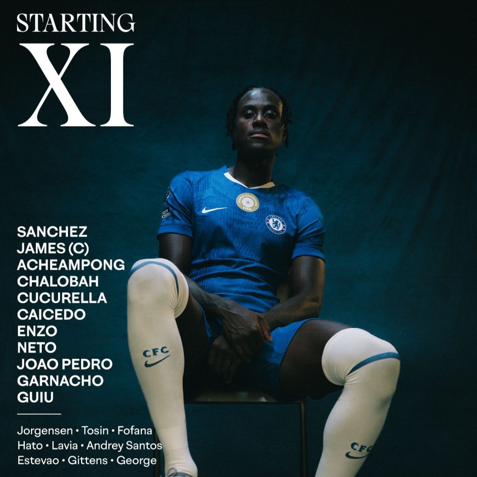 🚨 CHELSEA'S CONFIRMED XI! 🚨