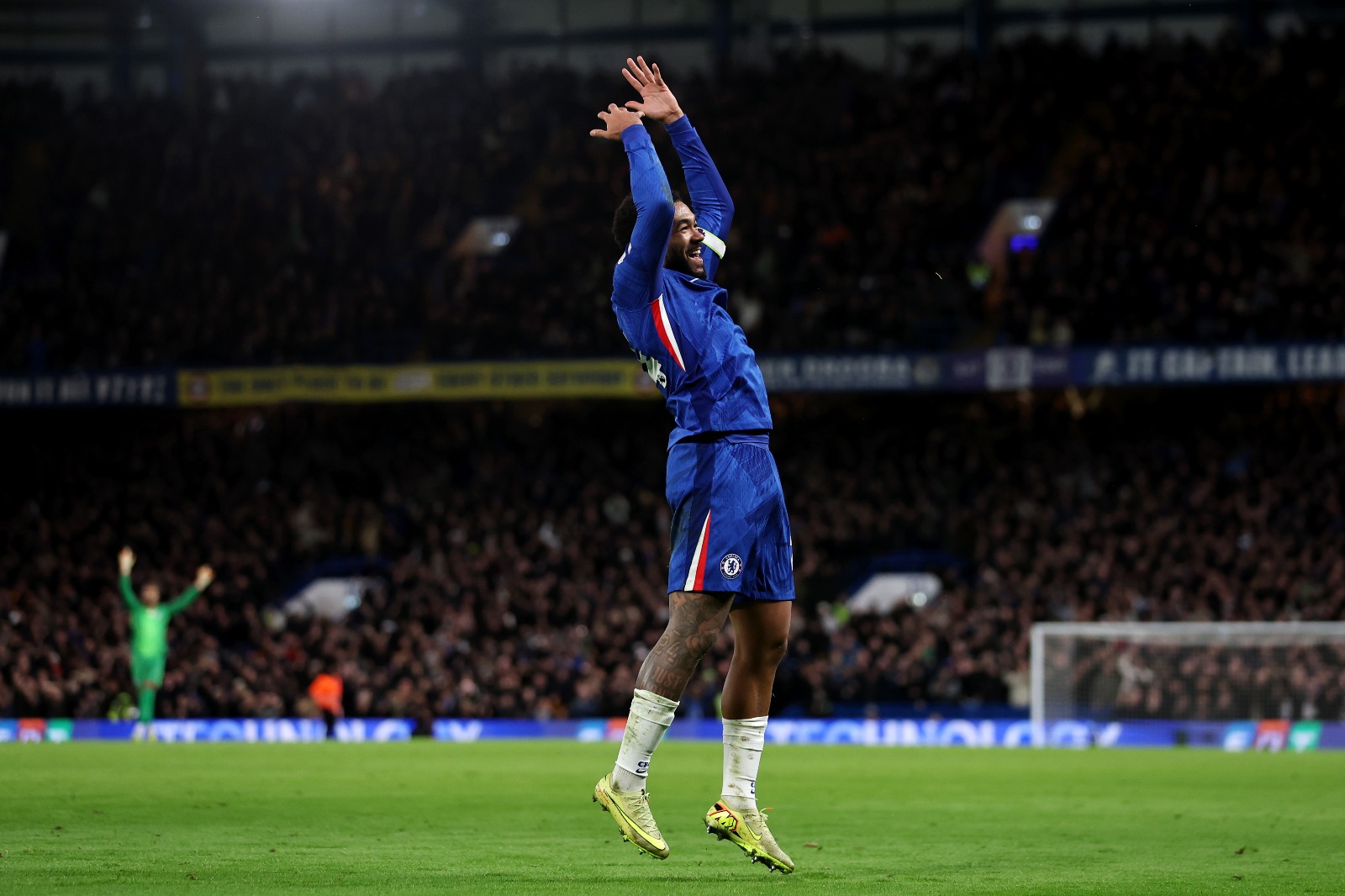 Jumping for joy <span class=